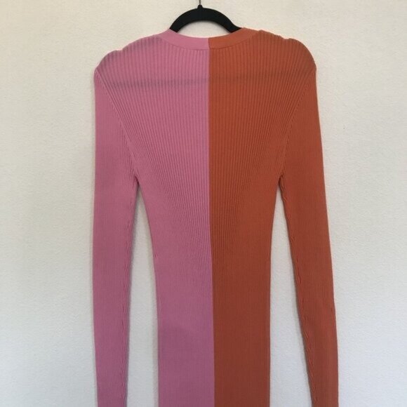 Staud Size Medium Shoko Cardigan Midi Dress - Picture 6 of 7